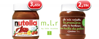 Pâte à tartiner, Casino peut il prétendre être meilleur que Nutella ?