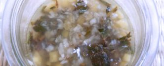 Sauce légère sauge citron gingembre