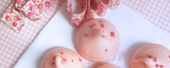 Petites meringues au coquelicot