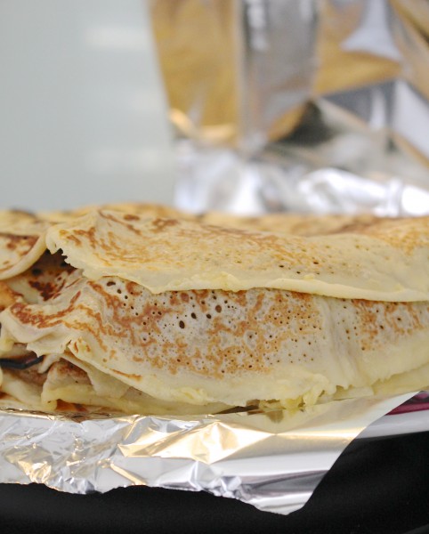 Pâte à crêpes crémeuse
