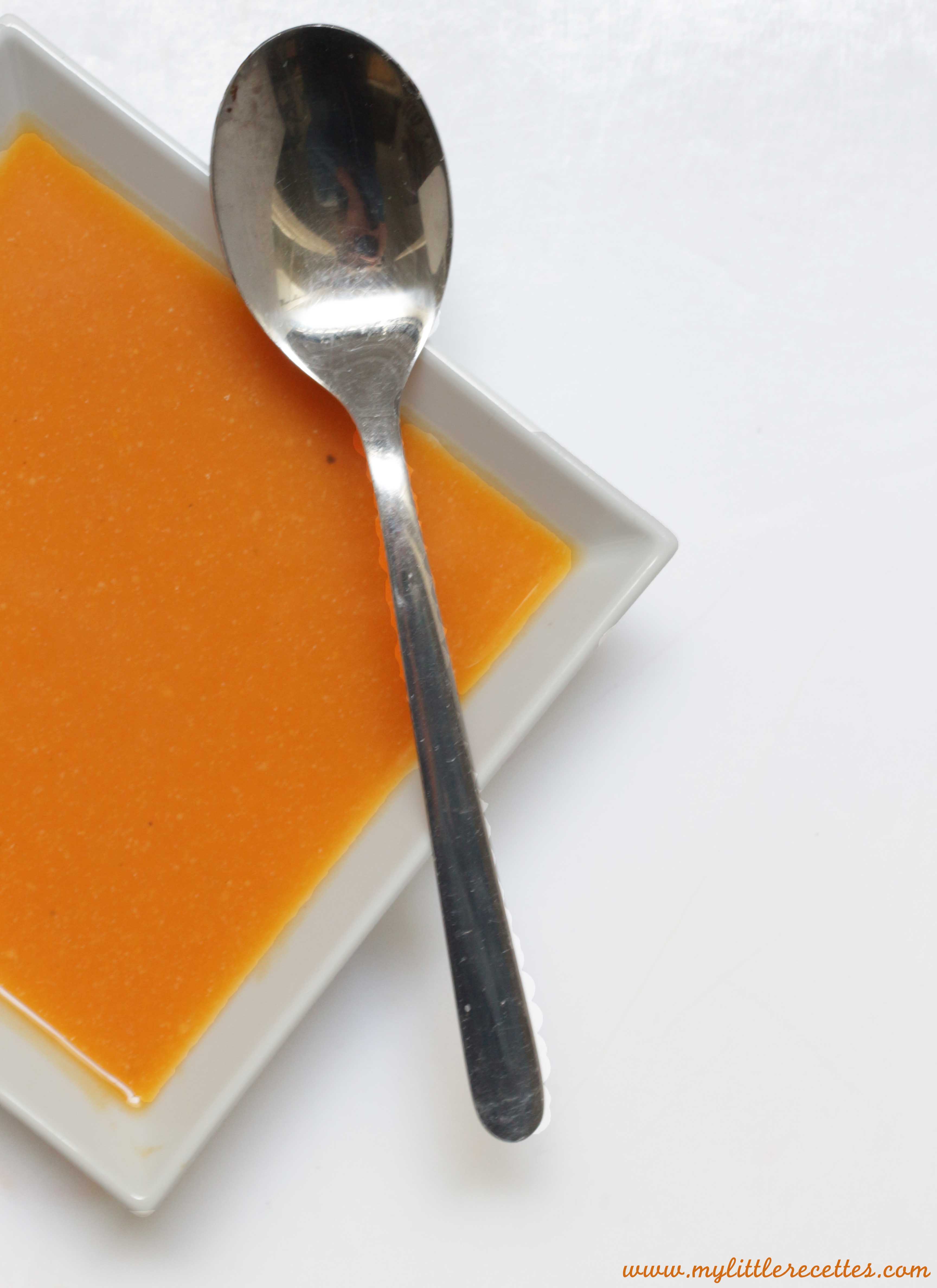 Soupe patidou, potiron, chou-fleur
