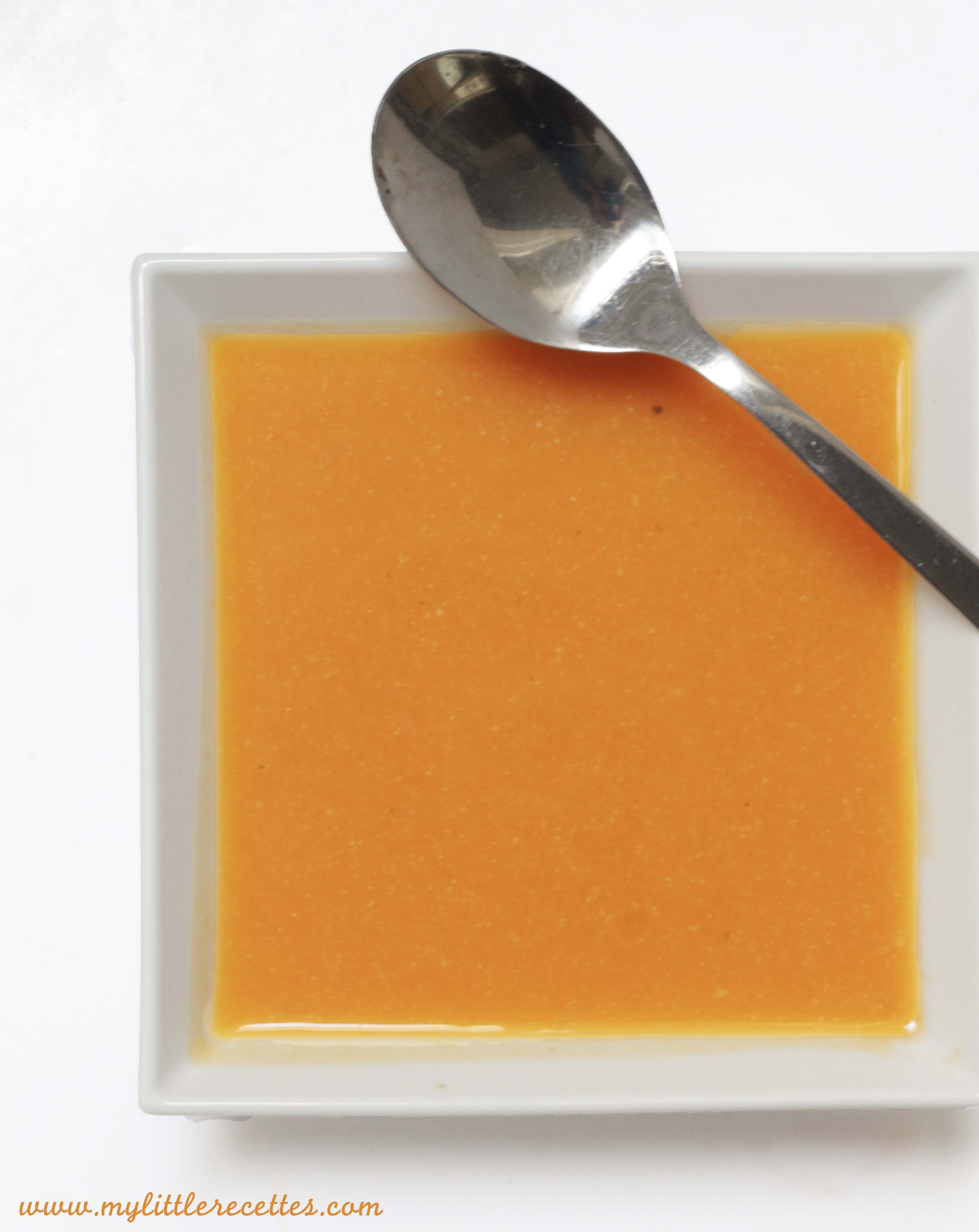 Soupe patidou, potiron, chou-fleur