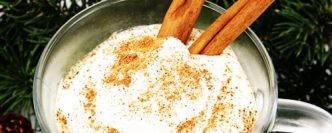 Le véritable Eggnog ou lait de poule de Joe