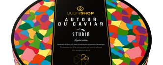 Must eat la box anniversaire Sushi Shop & Caviar Sturia